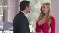 VIXEN Kendra Sunderland has sexecutive meeting with her boss